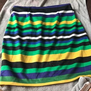 Worthington Striped Skirt